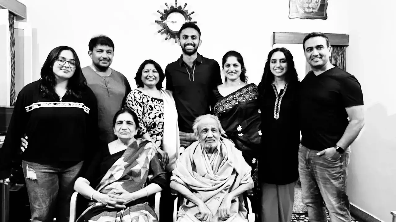 The Saanvi family together across three generations